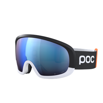 Gogle narciarskie POC Fovea Mid Race Uranium Black/Hydrogen White/Partly Sunny Blue - 2023/24