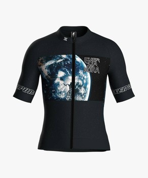 Koszulka rowerowa Energiapura T-Shirt Full Zip Life Planet Men/Ragl Alexander - 2023