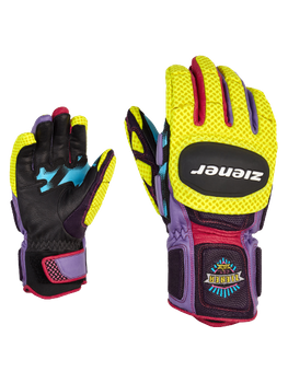 Rękawice Ziener Gatos PR  Glove Race Multicolor - 2023/24