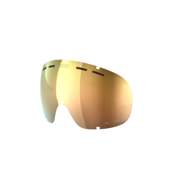 Szyba do gogli POC Fovea Mid Race Lens Clarity Intense/Sunny Gold - 2023/24