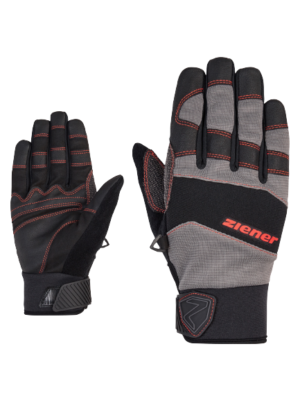 Handschuhe Ziener | Skiausrüstung Ziener Skibekleidung 2023/24 Frost Gray - Handschuhe | Ski \\ G-Work \\ \\ KrakowSport \\ Ziener Glove Alpine Handschuhe