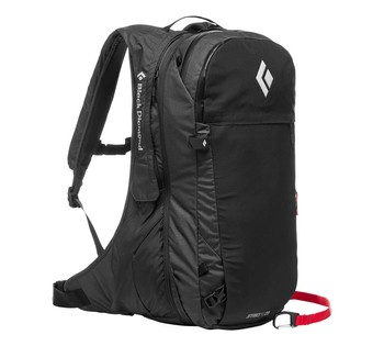 Avalanche backpack Black Diamond Jetforce Pro 25 Backpack Black - 2023/24