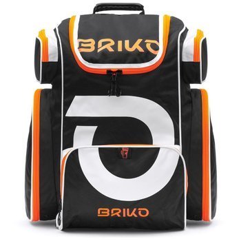 BRIKO Backpack Ercole Black/White/Orange XL - 2021/22