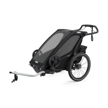 Bicycle Trailer Thule Chariot Sport 1 Midnight Black - 2023