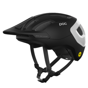 Bicycle helmet POC Axion Race MIPS Uranium Black Matt/Hydrogen White