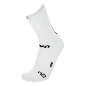 Cycling Socks UYN Man Biking Aero White/Black- 2023