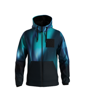 ENERGIAPURA Sweatshirt Full Zip With Hood Life Aurora Blue Junior - 2023/24