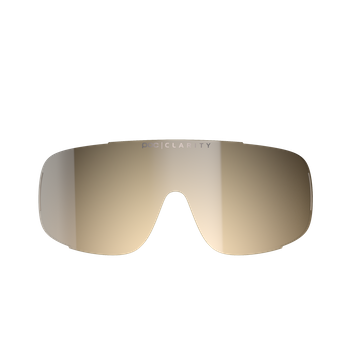 Glasses lenses POC Aspire Mid Sparelens Brown/Light Silver Mirror - 2023/24