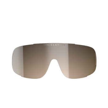 Glasses lenses POC Aspire Mid Sparelens Brown/Silver Mirror - 2023/24