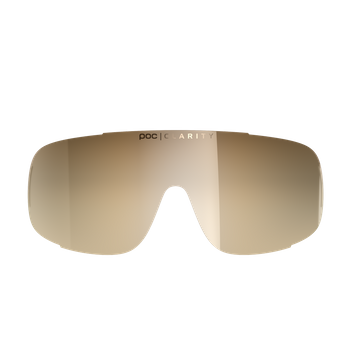 Glasses lenses POC Aspire Sparelens Brown/Light Silver Mirror - 2023/24