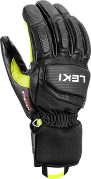 Gloves LEKI Griffin Pro 3D Black/Neon - 2023/24
