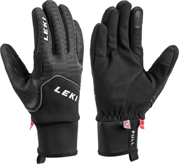 Gloves LEKI Nordic Thermo Black/Charcoal - 2021/22