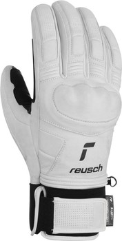 Gloves Reusch Overlord White/Black - 2023/24
