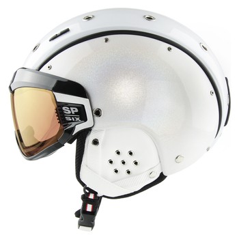 Helmet Casco SP-6 Visor Special White Chameleon - 2023/24