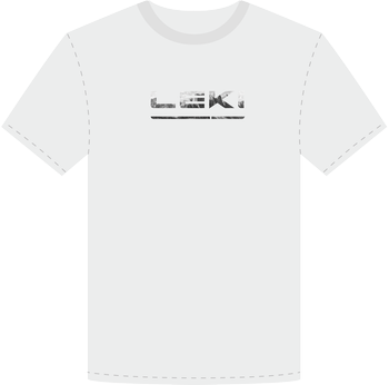 LEKI Logo T-Shirt White/Black - 2022