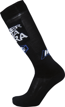 Ski socks ENERGIAPURA Long Socks Hovet Black/White/Blue - 2022/23