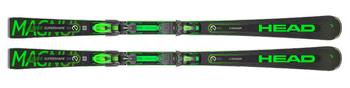 Skis HEAD Supershape E-Magnum + PRD 12 GW Matt Black/Flash Green - 2023/24