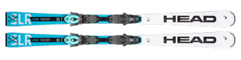 Skis HEAD Worldcup Rebels E.SLR + PR 11 GW Brake [G] 78 mm Matt Black/Speed Blue - 2023/24