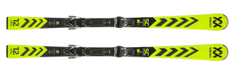Skis VOLKL Racetiger SC Yellow + VMotion 12 GW Black - 2023/24