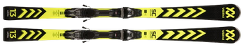 Skis Volkl Racetiger SC + vMotion 3 11 GW Black - 2023/24