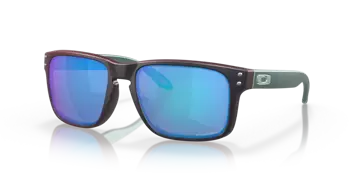 Sunglasses OAKLEY Holbrook Prizm Sapphire Lenses/Matte Black-Red Colorshift Frame - 2023