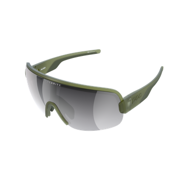 Sunglasses POC Aim Epidote Green Translucent - 2023/24