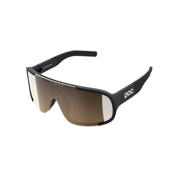 Sunglasses POC Aspire Mid Uranium Black/Brown Silver Mirror - 2023/24