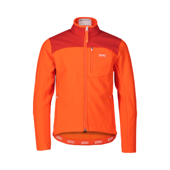 Warm-up / softshell POC Race Jacket Jr Fluorescent Orange - 2022/23