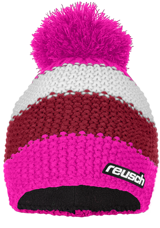 Heatwear REUSCH Enzo Beanie Knockout Pink - 2021/22 | Ski Clothing \\ Hats /  Headbands / Balaclavas \\ Winter hats | KrakowSport
