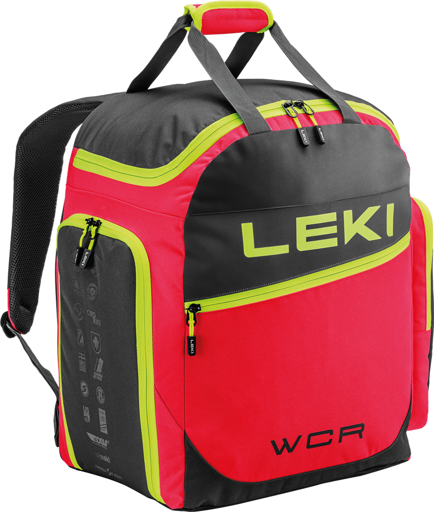 LEKI Skiboot Bag WCR 60L Red 2021/22 Ski Equipment \ Boot Bags