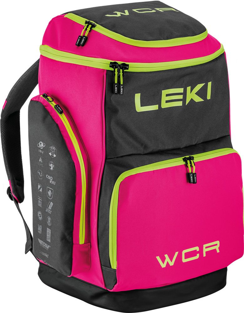 LEKI Skiboot Bag WCR 85L Pink 2023 24 Ski Equipment Boot Bags Racer Bags View All Blackweek KrakowSport