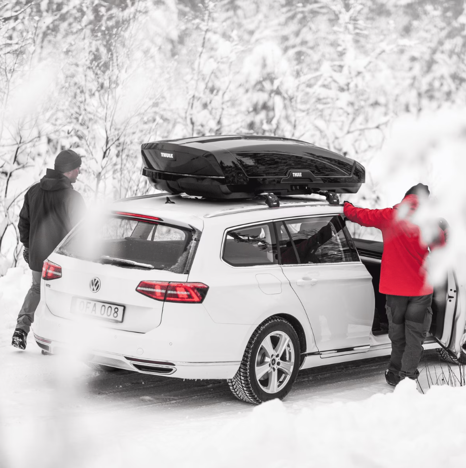 Roof box Thule Motion XT L Black Glossy Ski Equipment Roof boxes racks Thule Bikes Boxes THULE Tourism Boxes THULE KrakowSport