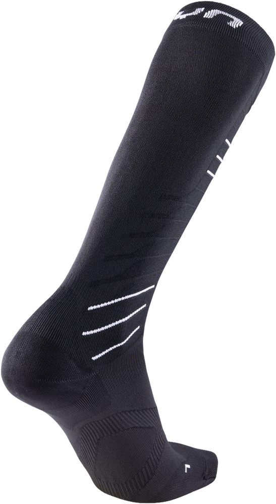 Ski socks UYN Ski Race Shape Men Black/White - 2021/22 | Ski Clothing ...