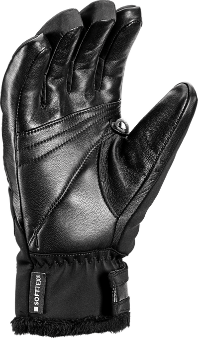 Gloves LEKI Snowfox 3D Women Black - 2023/24