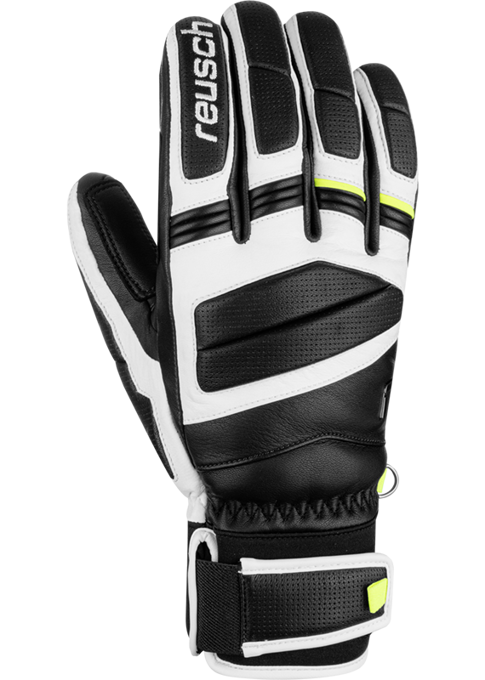 Gloves REUSCH Master Pro Black/White/Safety Yellow - 2022/23