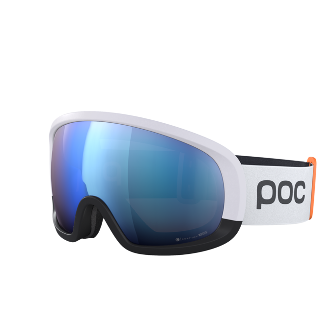 Goggles POC Fovea Mid Clarity Comp Hydrogen White/Uranium Black/Spektris Blue - 2022/23