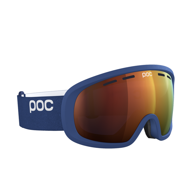 Goggles POC Fovea Mid Clarity Lead Blue/Spektris Orange - 2022/23