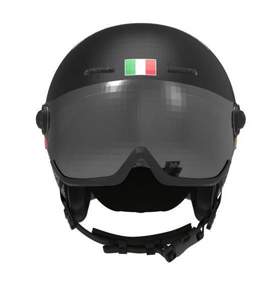 Helmet BRIKO Teide Visor Italia FISI Matt Black/White - 2022/23 