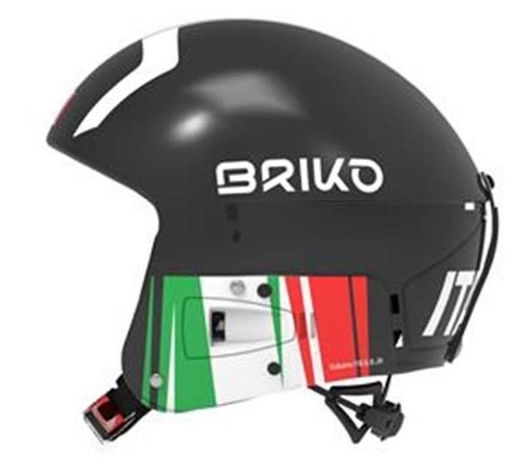 Helmet BRIKO Vulcano FIS 6.8 JR Shiny Black/White - 2022/23