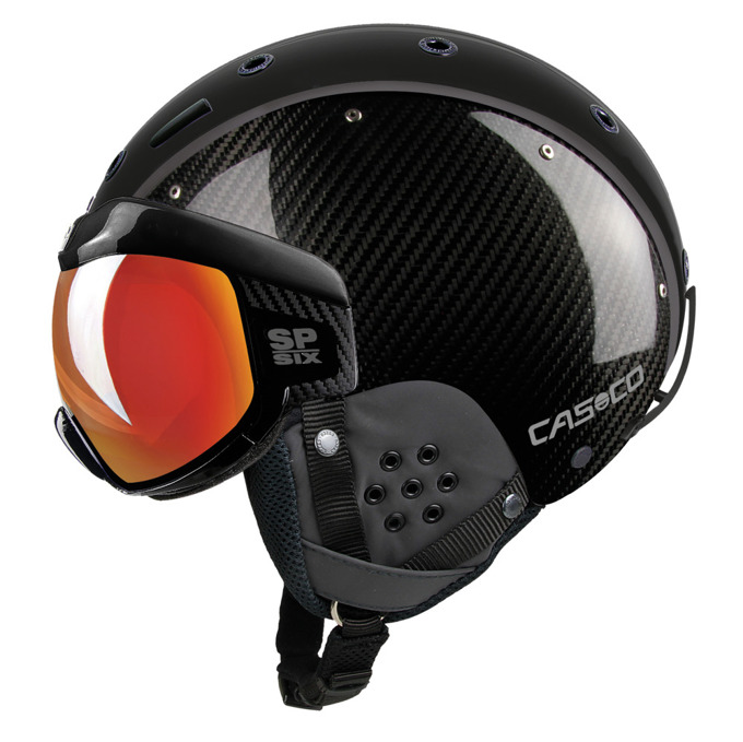 Helmet Casco SP-6 Visor Limited Carbon Black - 2021/22