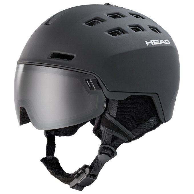 Helmet HEAD Radar 5K Black + dodatkowa szyba - 2022/23