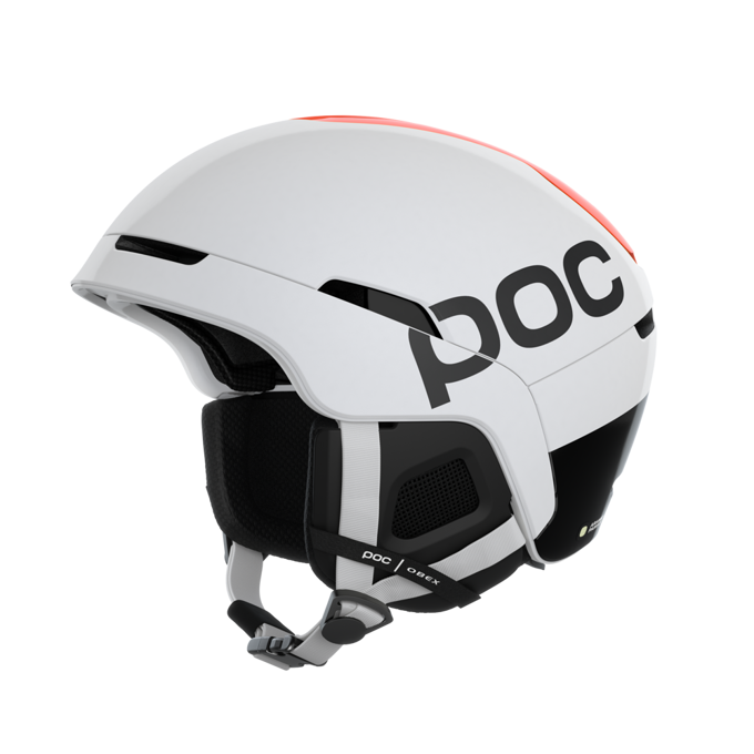 Helmet POC Obex Bc Mips Hydrogen White/Fluorescent Orange Avip - 2023/24
