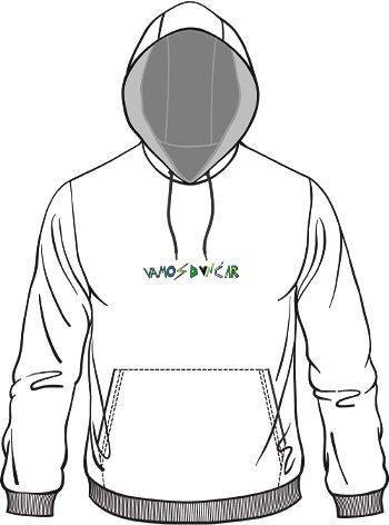 Hood ENERGIAPURA Sweatshirt With Hood Lucas Braathen White/Vamos Dancar - 2022/23