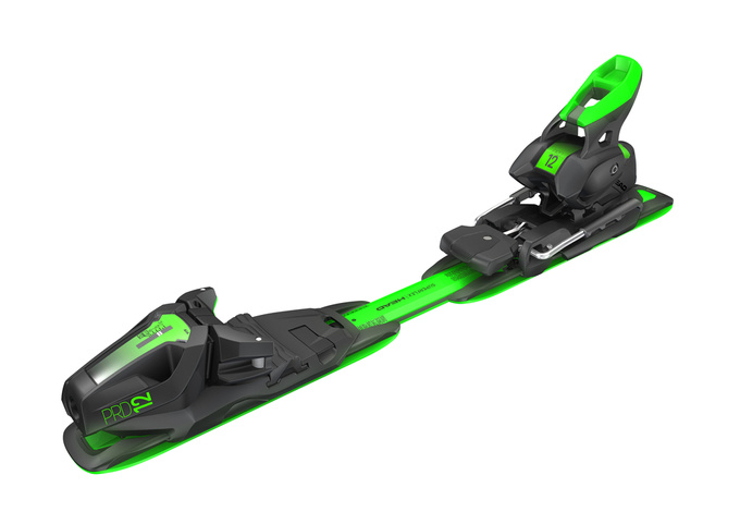 Ski bindings HEAD PRD 12 GW Matt Black/Flash Green - 2023/24