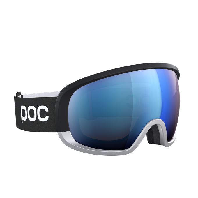 Ski goggles POC Fovea Race Uranium Black/Argentite Silver/Partly Sunny Blue - 2023/24