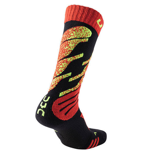 Ski socks Uyn Ski Junior Black/Red - 2023/24