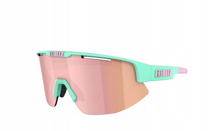Sunglasses BLIZ Matrix Matt Mint Frame/Brown With Rase Multi Lens - 2022