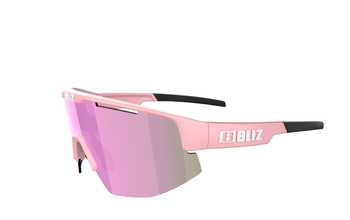 Sunglasses BLIZ Matrix Powder Pink Frame/Brown With Rose Multi Lens - 2022