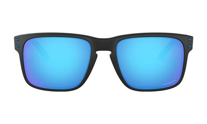 Sunglasses OAKLEY HOLBROOK™ MATTE BLACK PRIZMATIC PRIZM SAPPHIRE POLARIZED