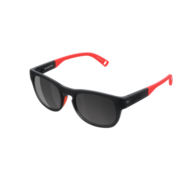 Sunglasses POC Evolve Uranium Black/Fluorescent Orange/Equalizer Grey Cat 3 - 2023/24